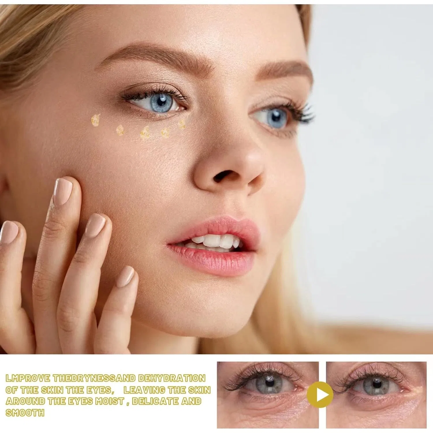 Крем для глаз 24K Gold Serum, Grindrom, 50 г, Pack of 2 — фото 3