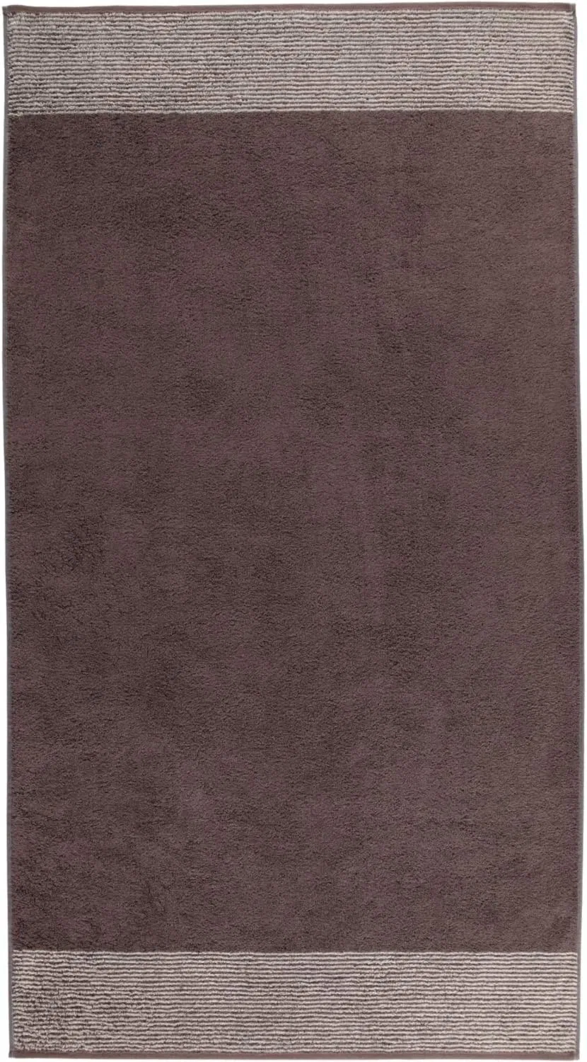 Махровое полотенце для душа Cawö Luxury Home Two-Tone, 80x150 см, Pepper - 37 — фото 3