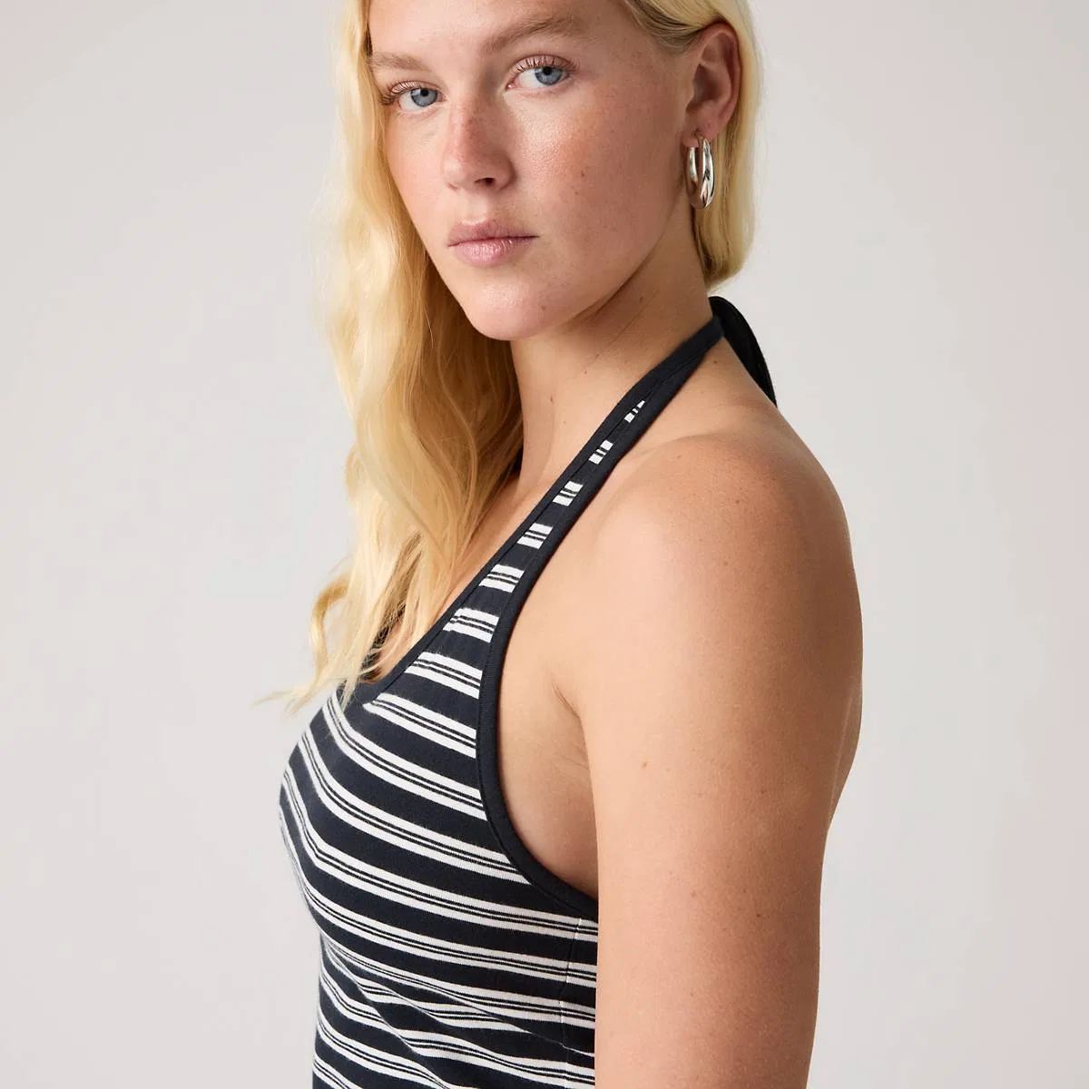 Топ-Ella halter Levi's, Ines Stripe Anthraci - Multi-Color — фото 2