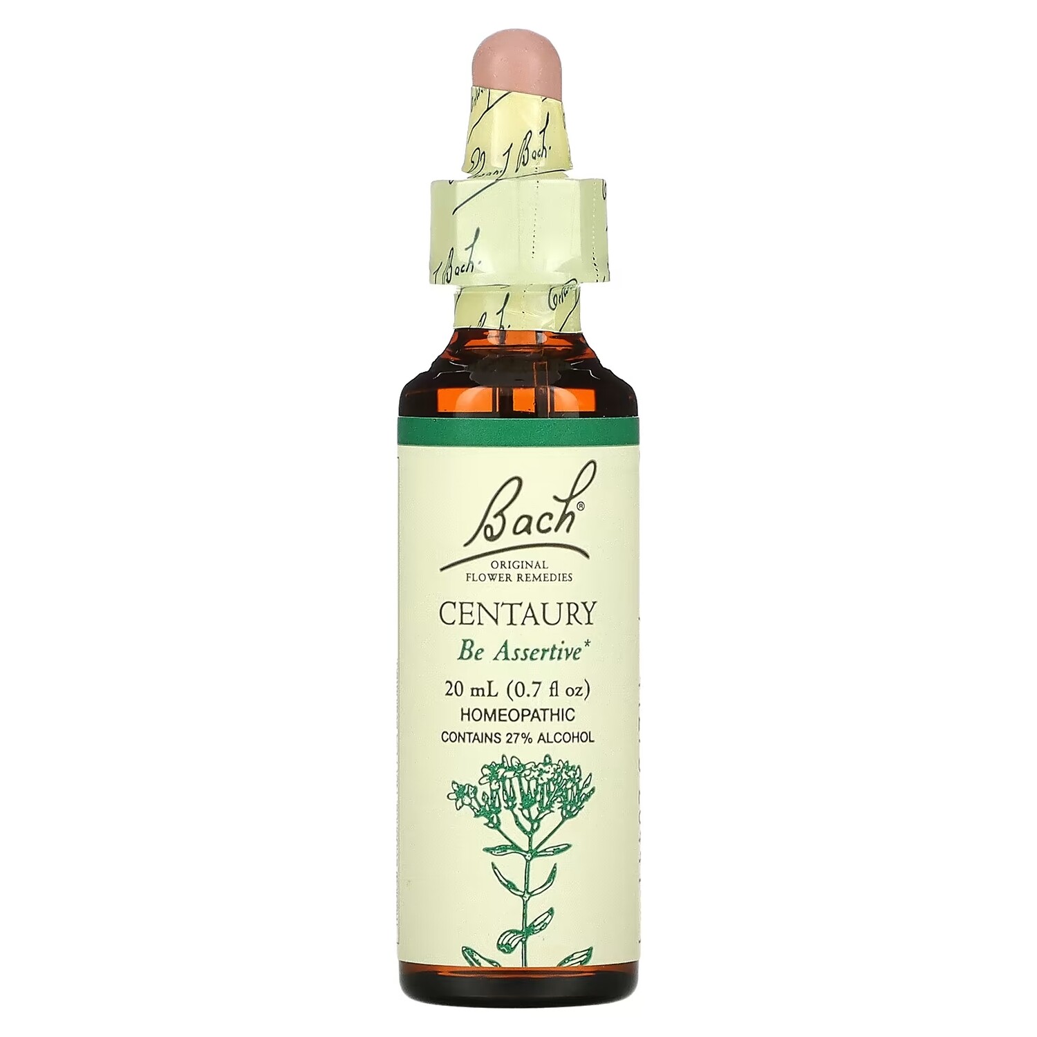 

Bach Original Flower Remedies золототысячник, 20 мл
