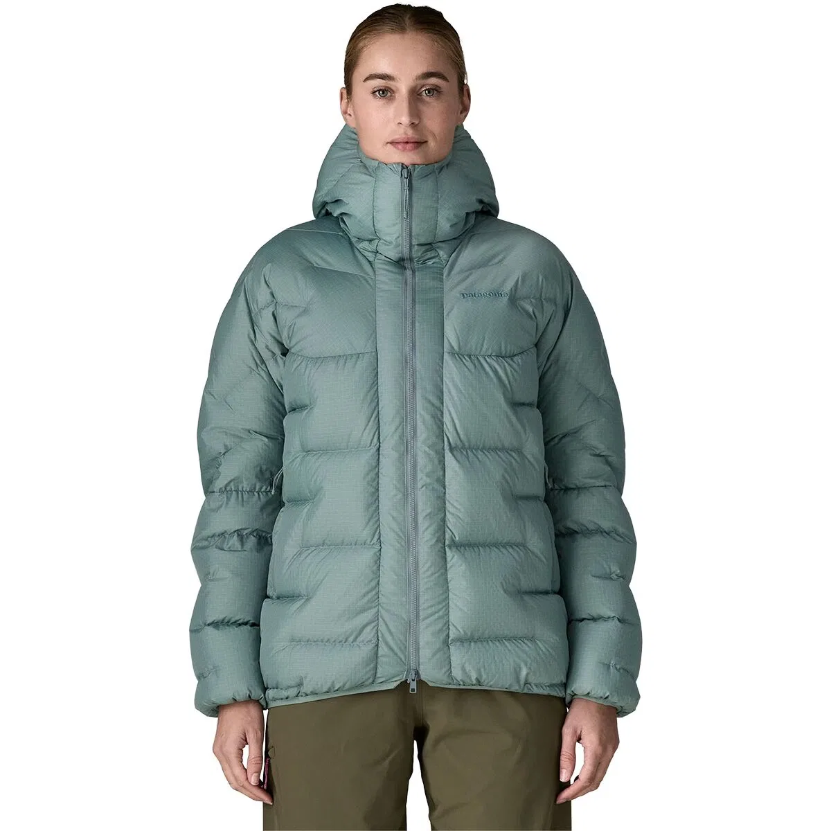 Женское пуховое пальто без рукавов Patagonia, Blue Sage