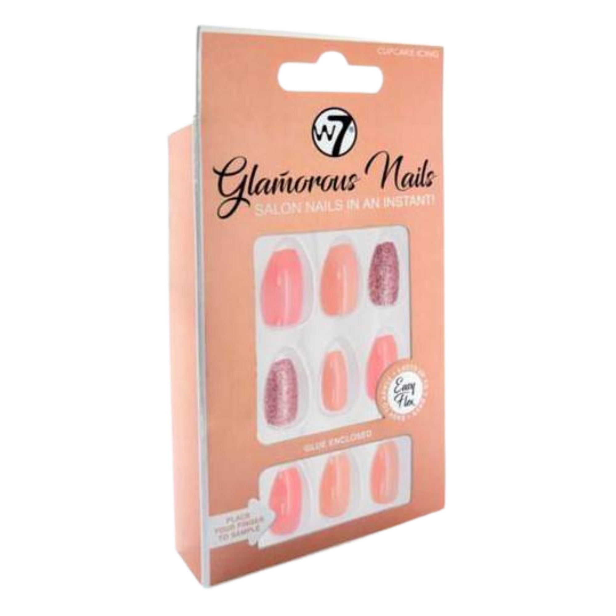 W7 Glamorous Nails накладные ногти Cupcake Icing, 24 шт/1 упаковка - фото