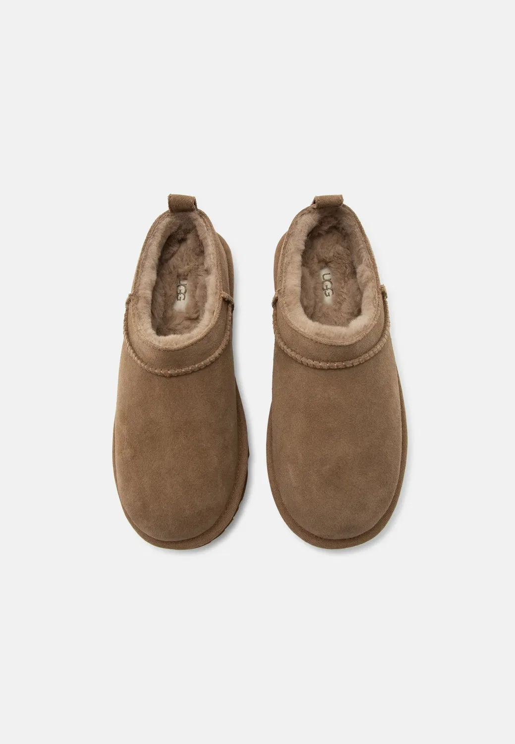 Классические микро-тапочки унисекс Ugg, Light Bronze — фото 4