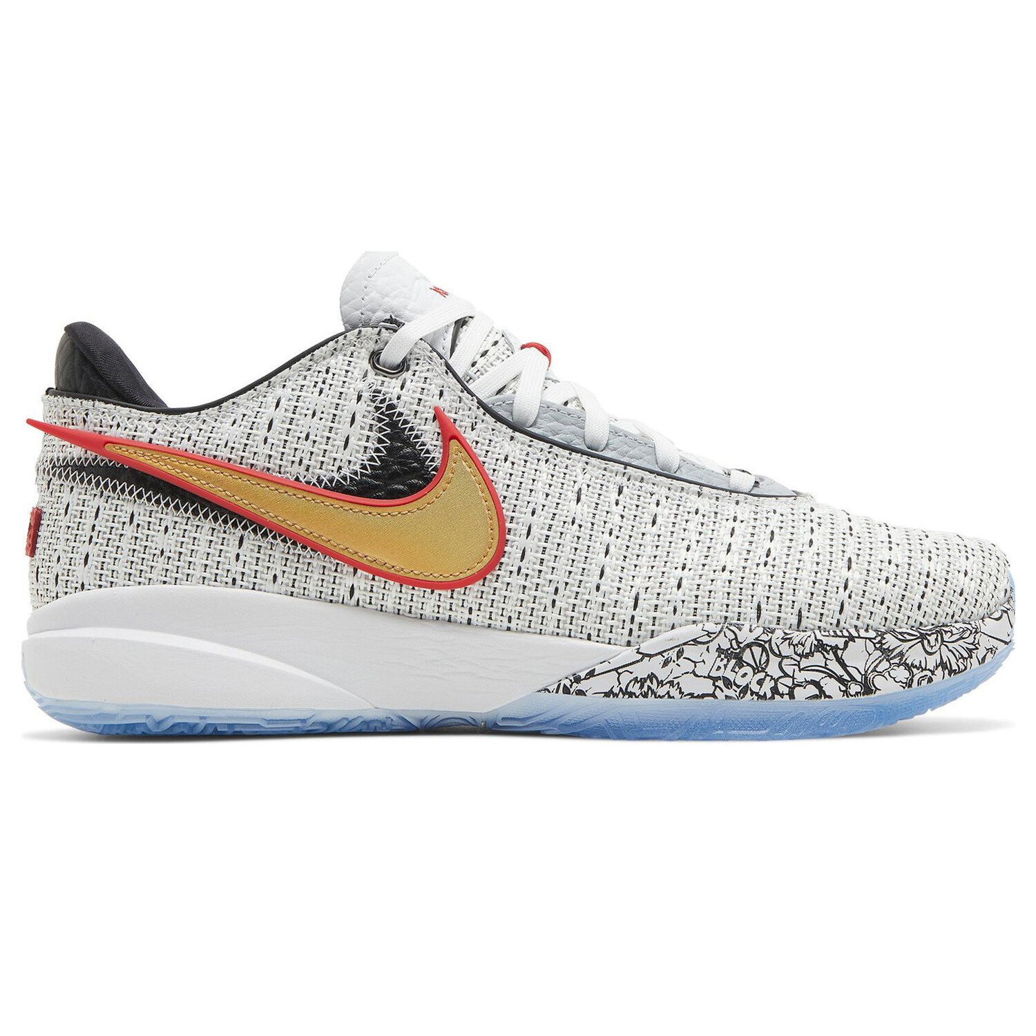 

Кроссовки Nike LeBron 20 EP 'The Debut', Белый, Белый;серый, Кроссовки Nike LeBron 20 EP 'The Debut', Белый