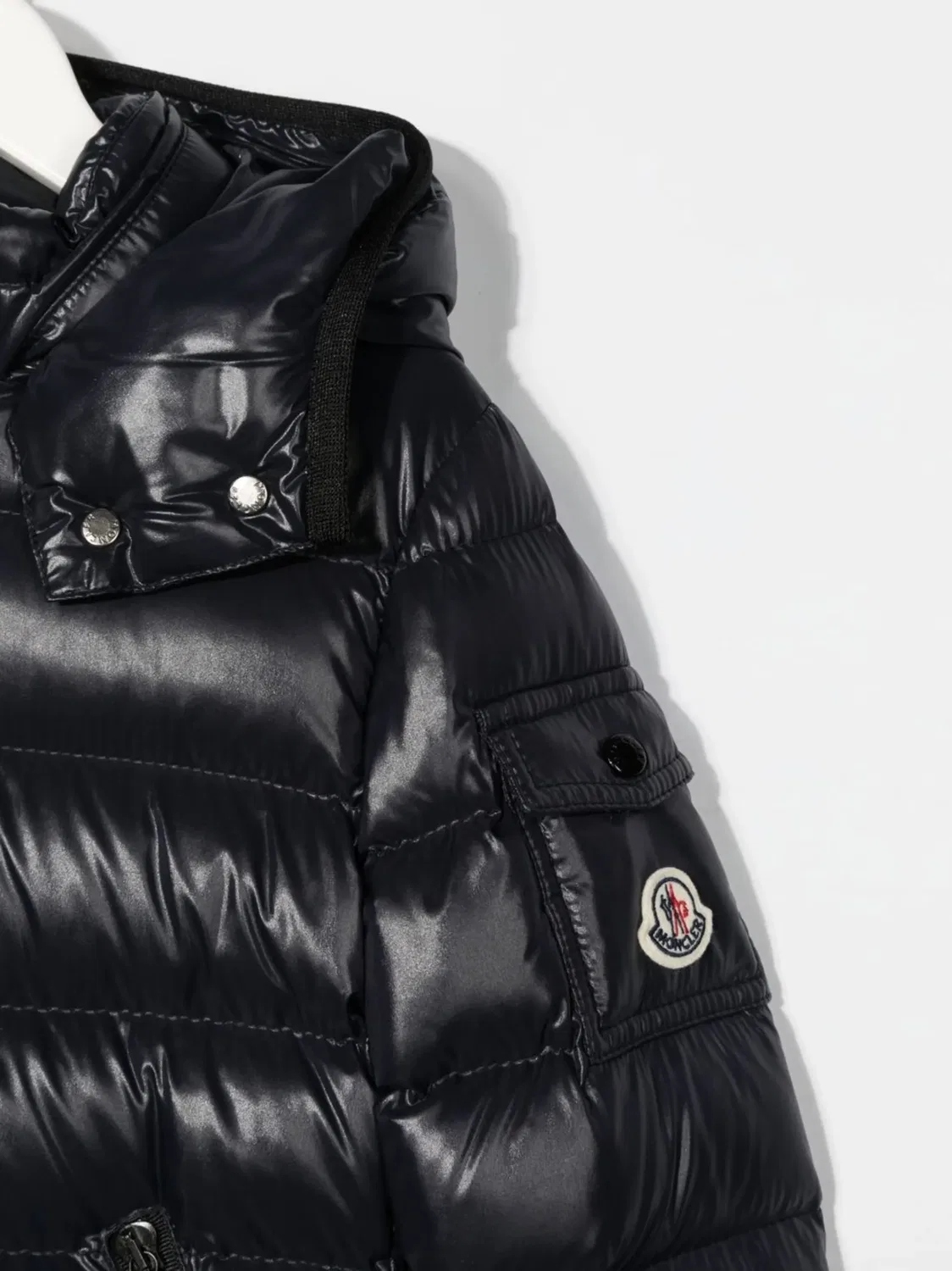 Детская куртка Bady с наполнителем Moncler, синий — фото 2