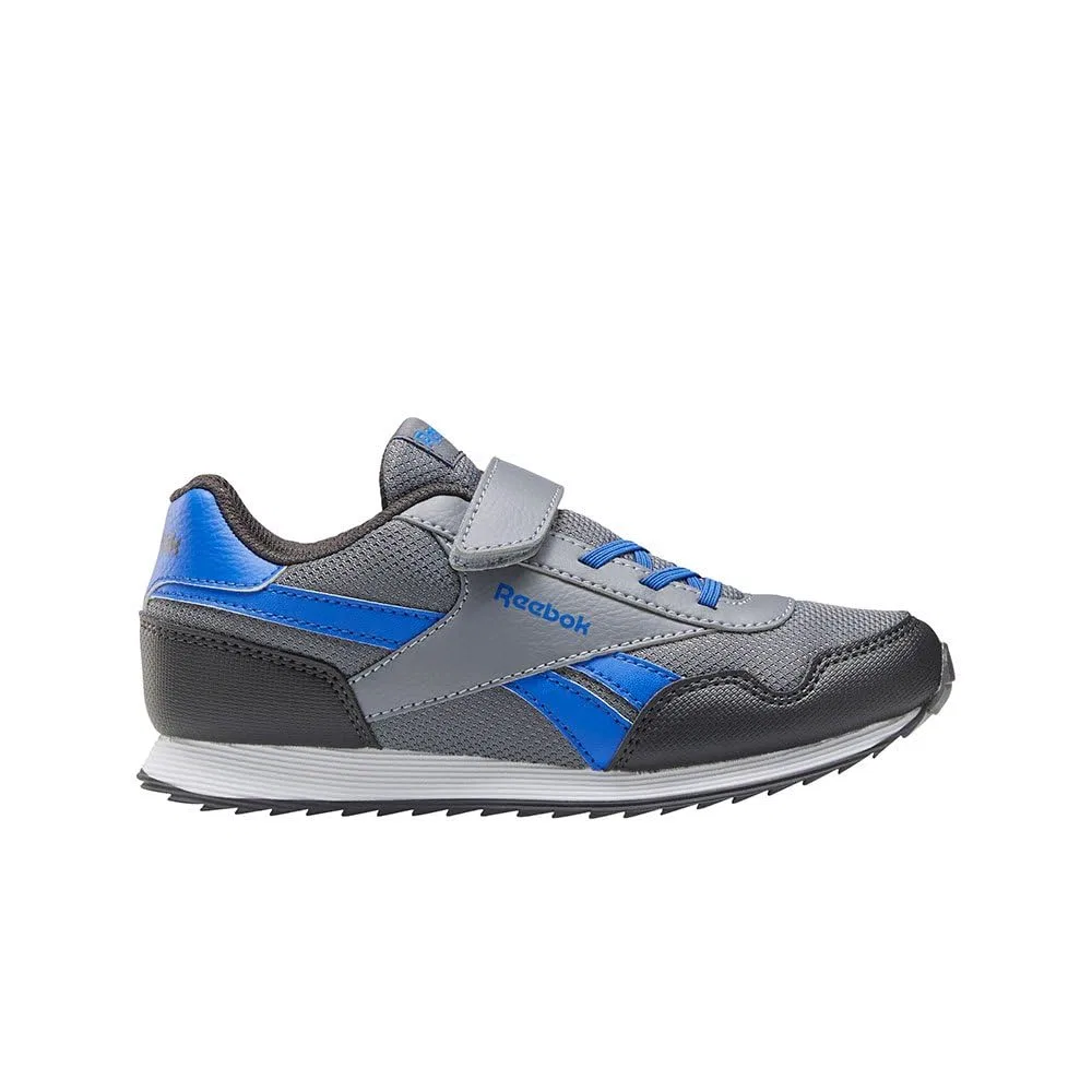 Детские беговые кроссовки для мальчиков с мягкой подошвой Royal Classic Jogger 3 Reebok, Cold Grey 4 Cold Grey 7 Court Blue