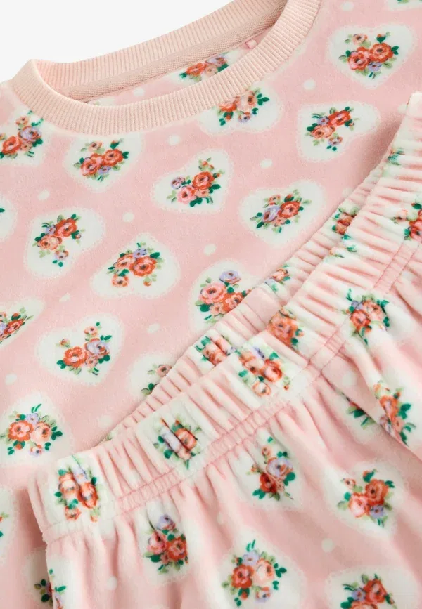 Пижамный комплект с флиса Cath Kidston Cosy Next, Pink, розовый — фото 3