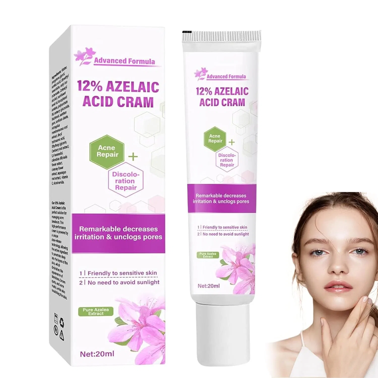 Крем для лица 12% Azelaic Acid, Generisch, 1 шт.