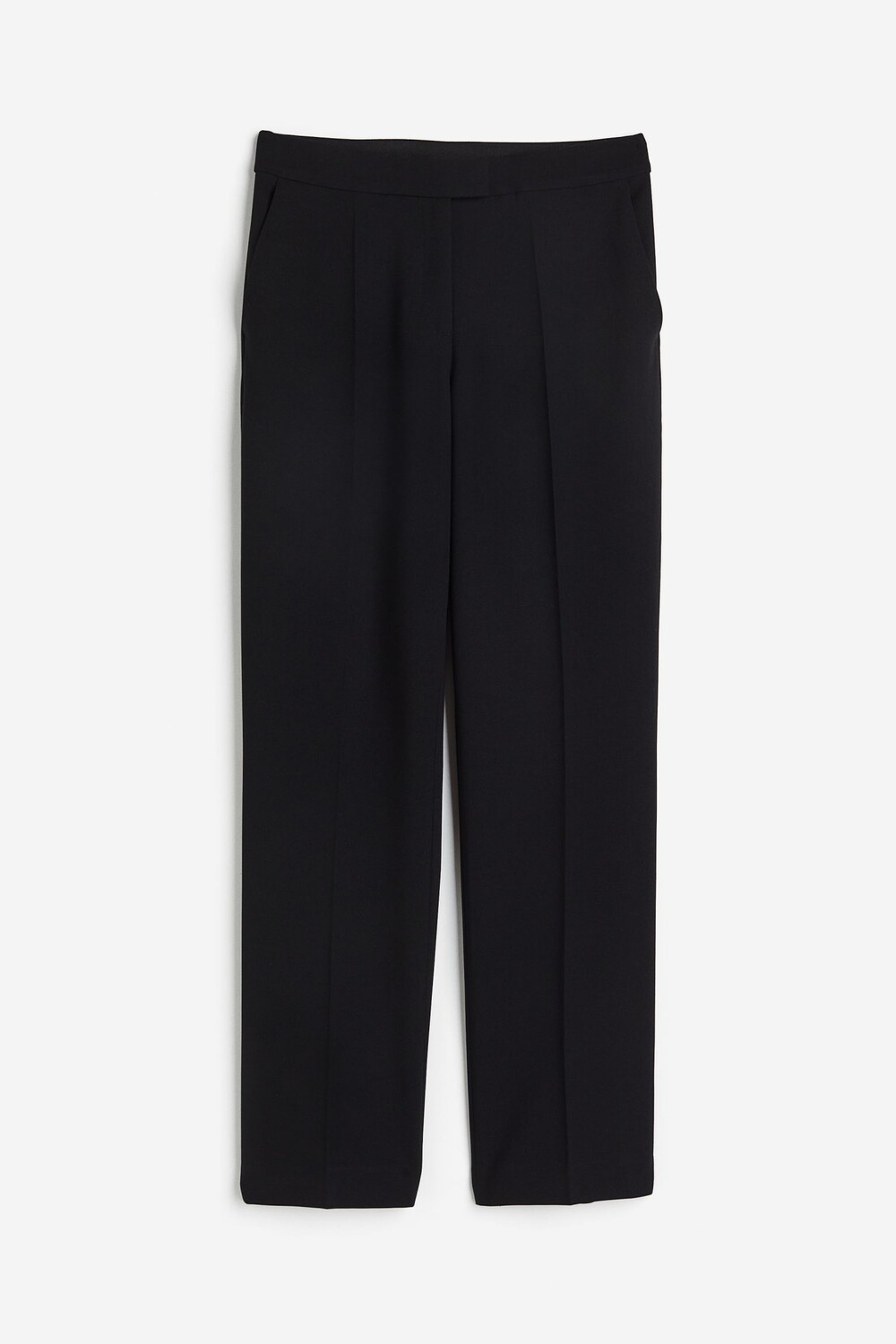 

Брюки H&M Slim Satin, черный