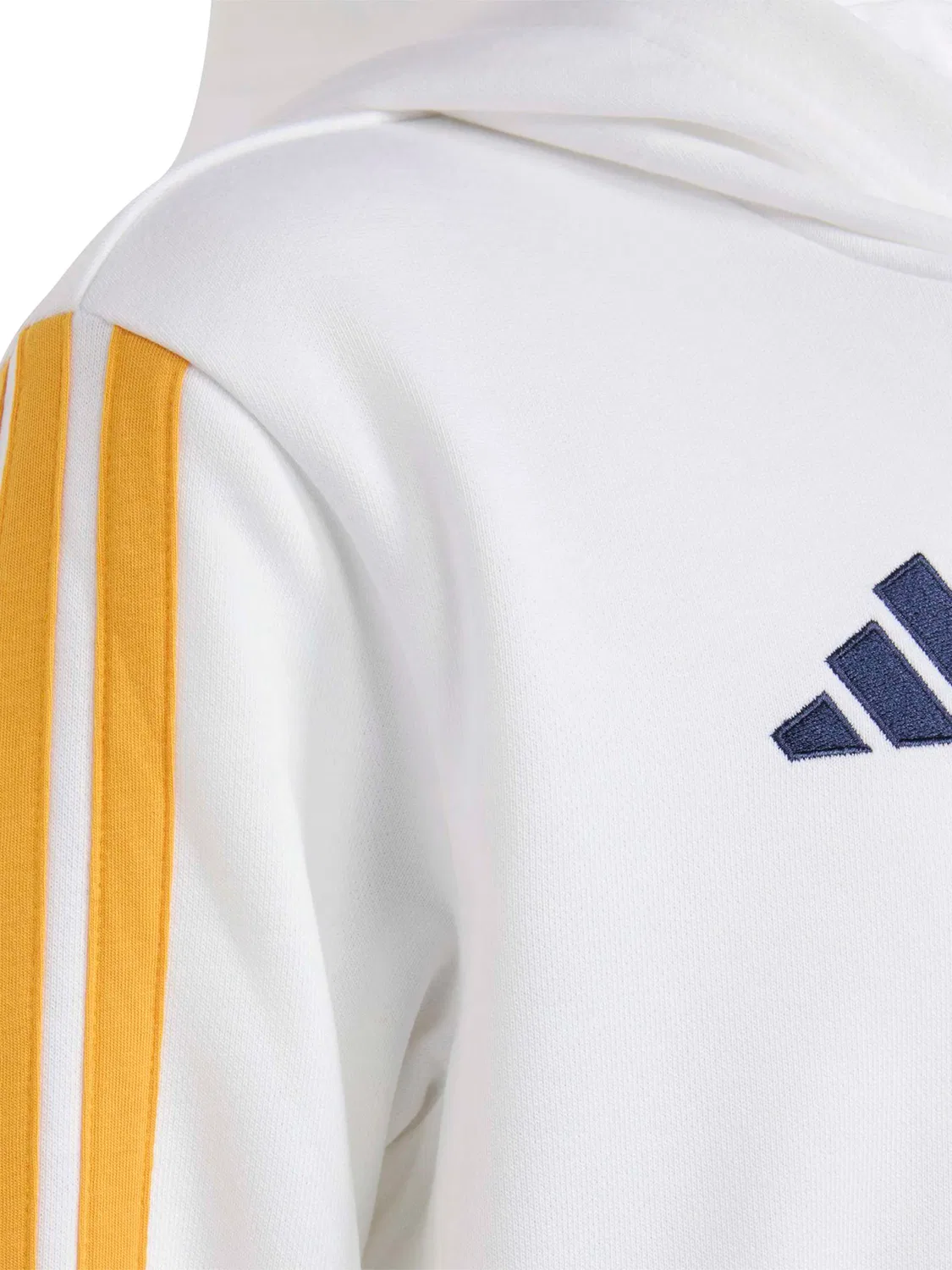 Спортивная толстовка Adidas Performance REAL белого цвета — фото 3