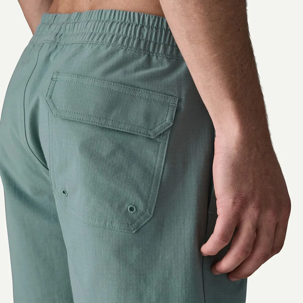 Мужские шорты с эластичным поясом Home Waters Volley Short Patagonia, Blue Sage — фото 3