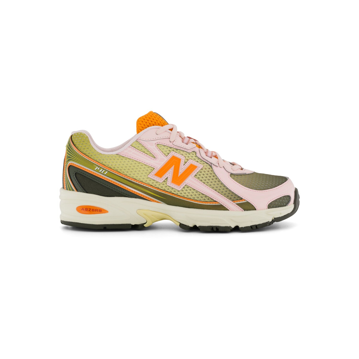 

Кроссовки унисекс CNCPTS x New Balance 740 'Saignée', розовый/зеленый