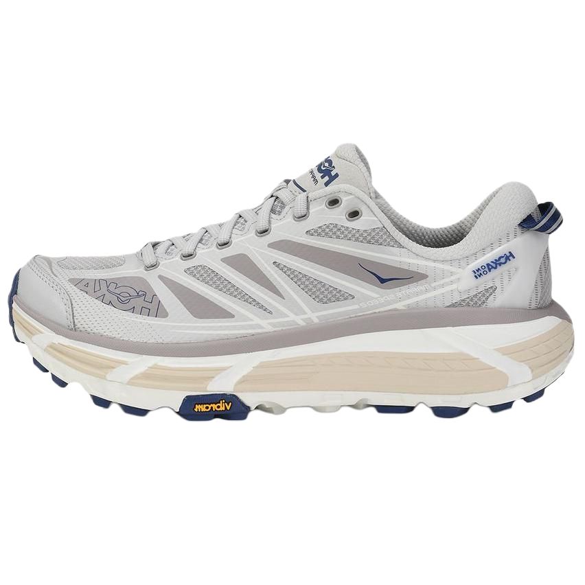 

Mafate Speed 2 Oat Milk Vaporous HOKA ONE ONE, серо-голубой