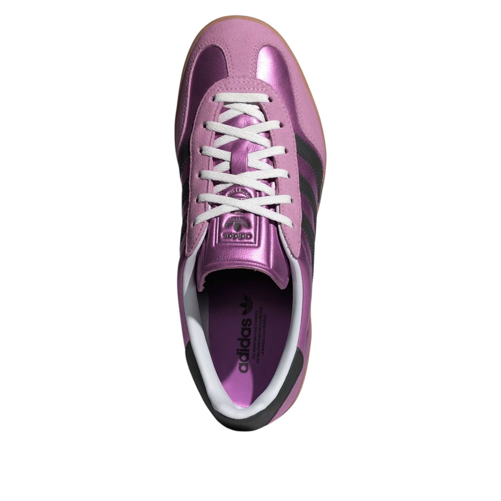 Кроссовки (WMNS) adidas Gazelle Indoor 'Bliss Lilac Core Black' — фото 4