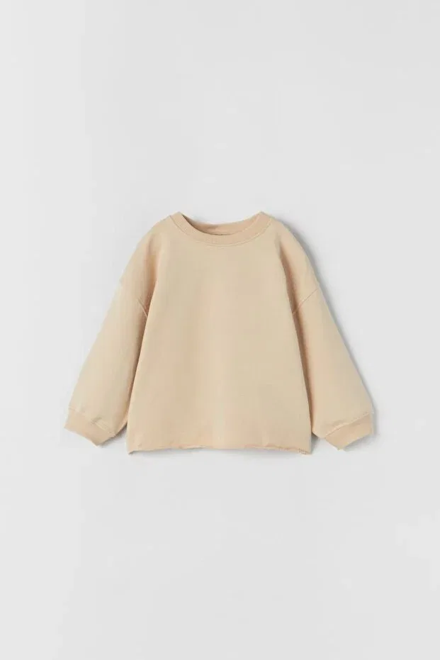 Детская футболка для мальчиков оверсайз Zeyderkids, Beige