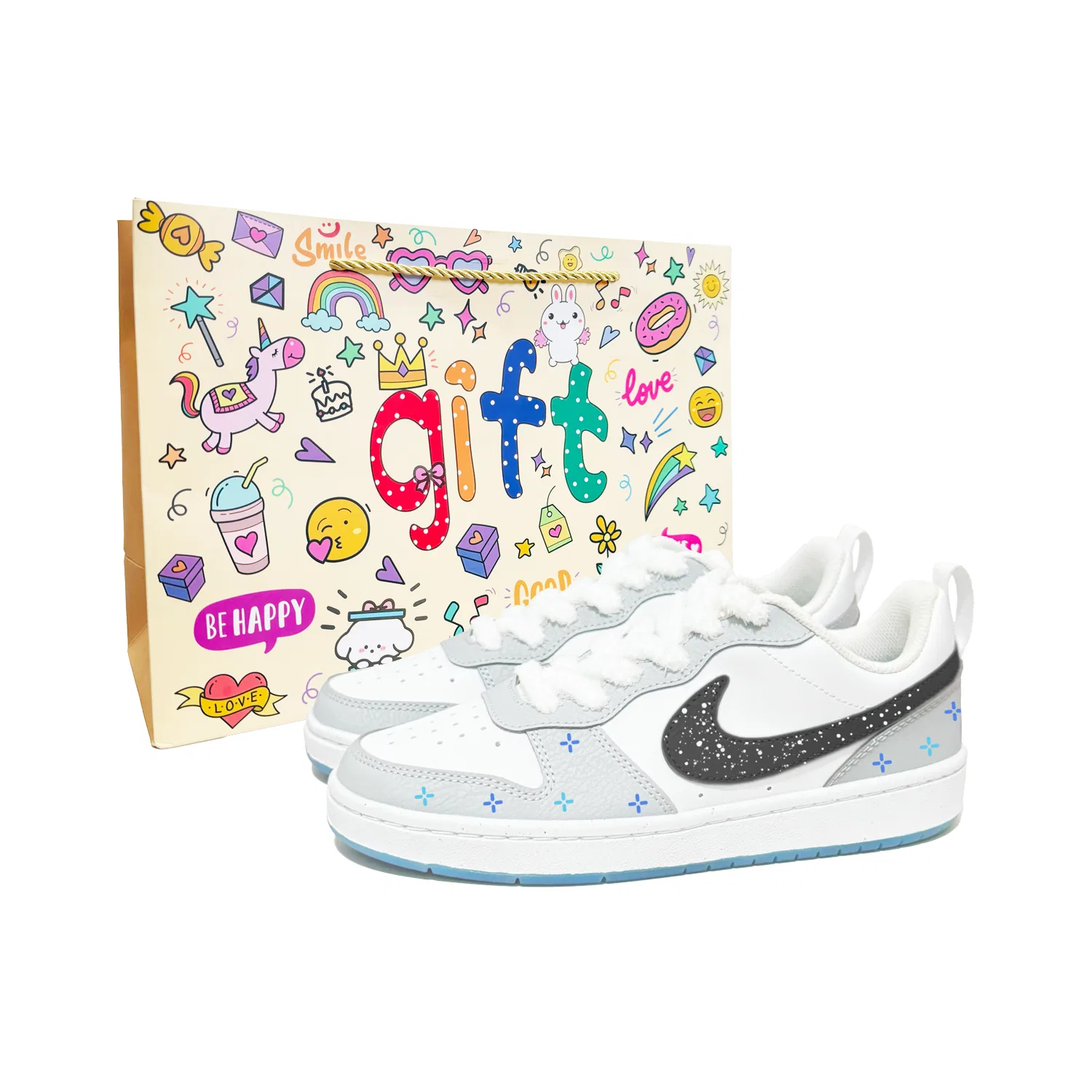 Кроссовки для скейтбординга Court Borough, Nike, Gray