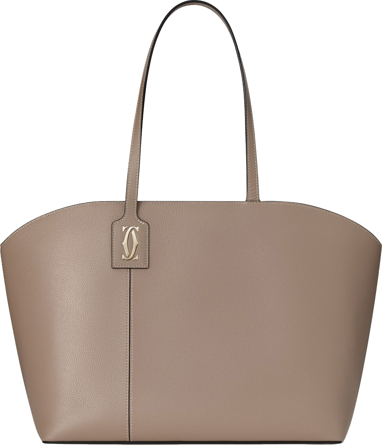 

Сумка Cartier C de Cartier, бежево-коричневый, Бежевый, Сумка Cartier C de Cartier, бежево-коричневый