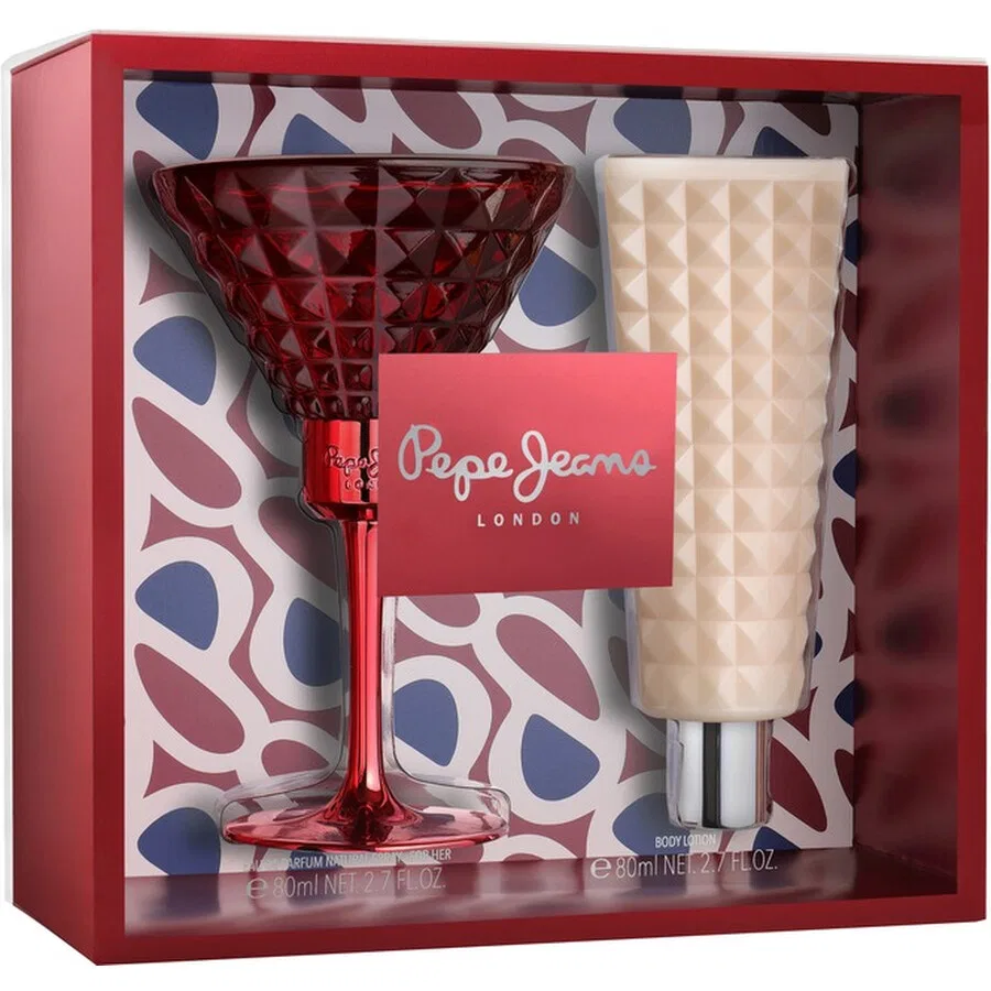Парфюмерный набор Pepe Jeans London Calling for Her, EDP 80ml + Body Lotion 80ml