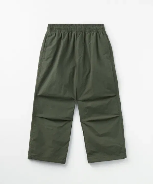 Джоггеры на резинке из нейлона, Musinsa Standard Kids, sage green — фото 3