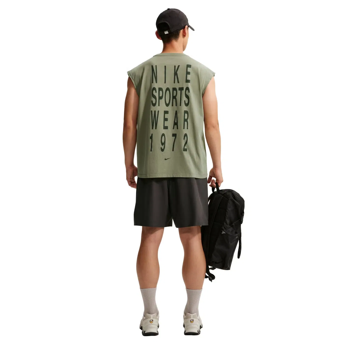 Майка без рукавов Sportwear Nike, серебристо-шалфейный — фото 3