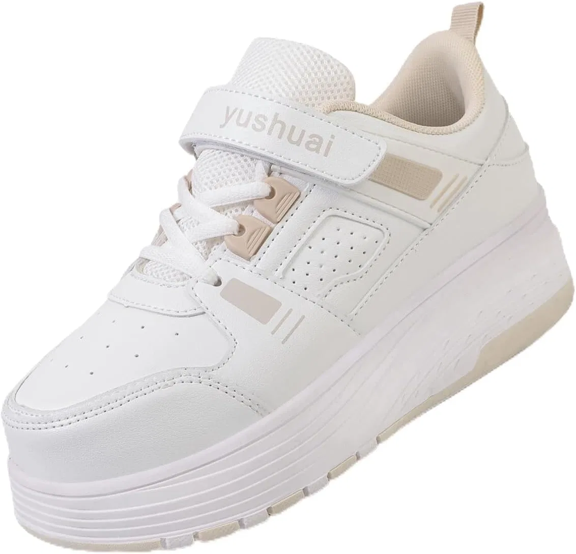 Детские роликовые кроссовки со съемными колесами LIWLLIUA, Khaki