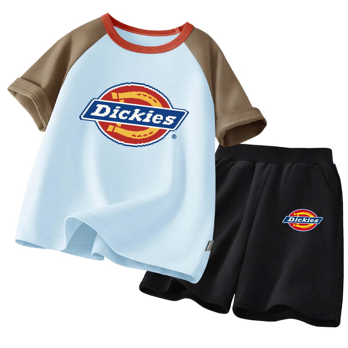 Детский спортивный комплект с принтом Pixie Coffee Blue+S Logo K Black Dickies, S Pixie Coffee Blue+S Logo K Black
