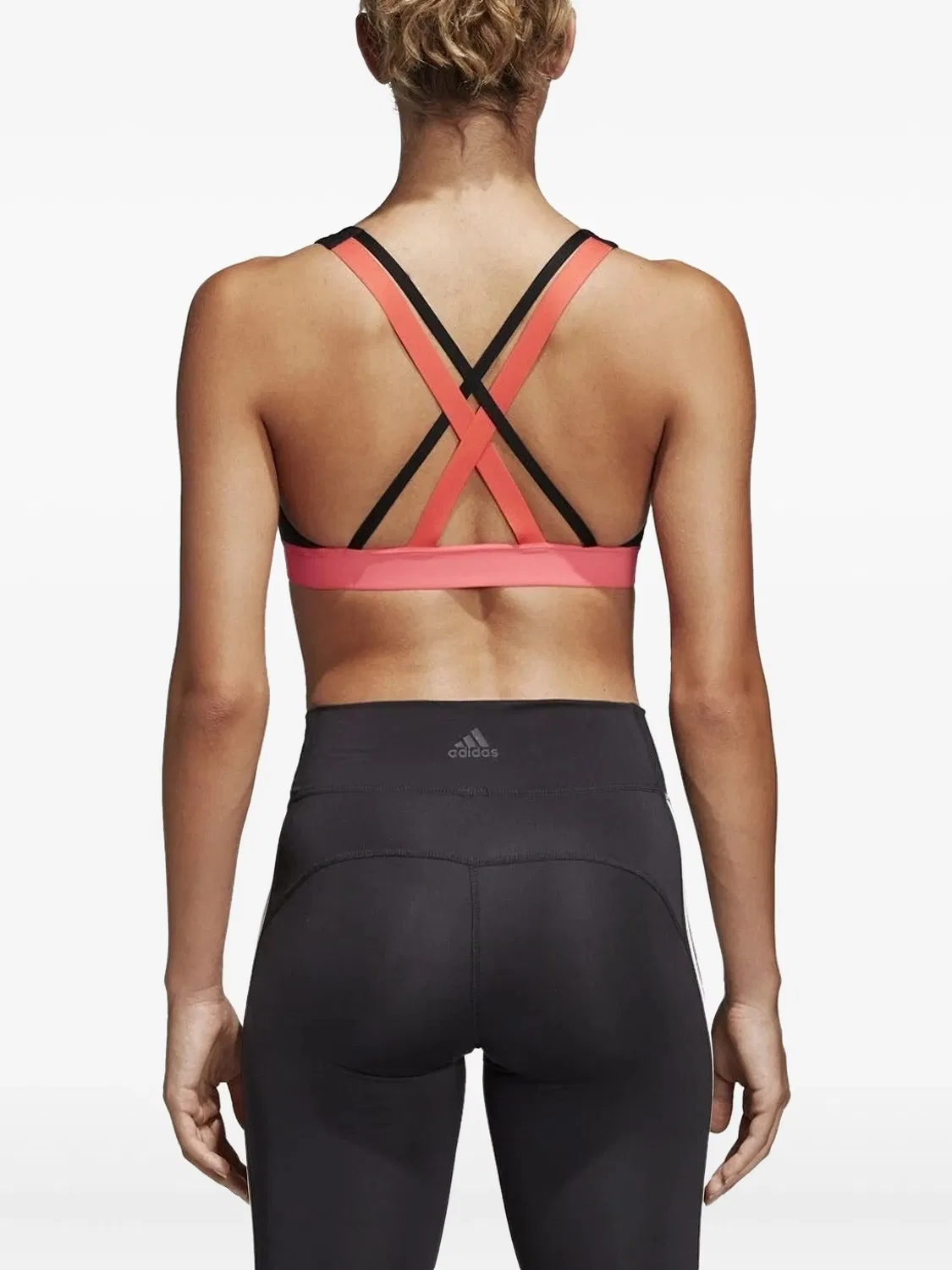 Бюстгальтер на бретелях X Adidas, черный — фото 2