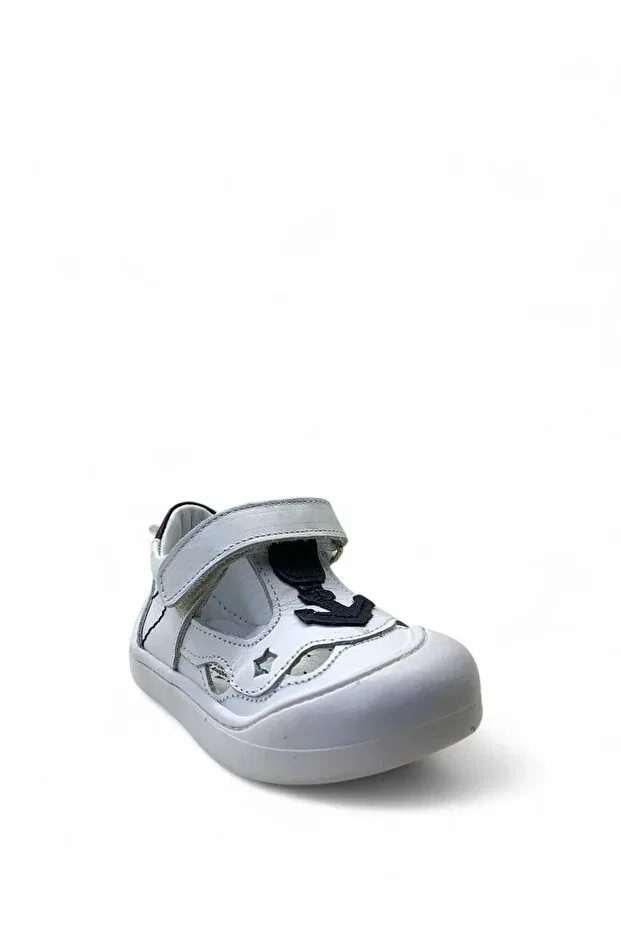 Детские ортопедическое ортопедические ботинки для мальчиков Tuğba Ortopedi, White/Blue — фото 2