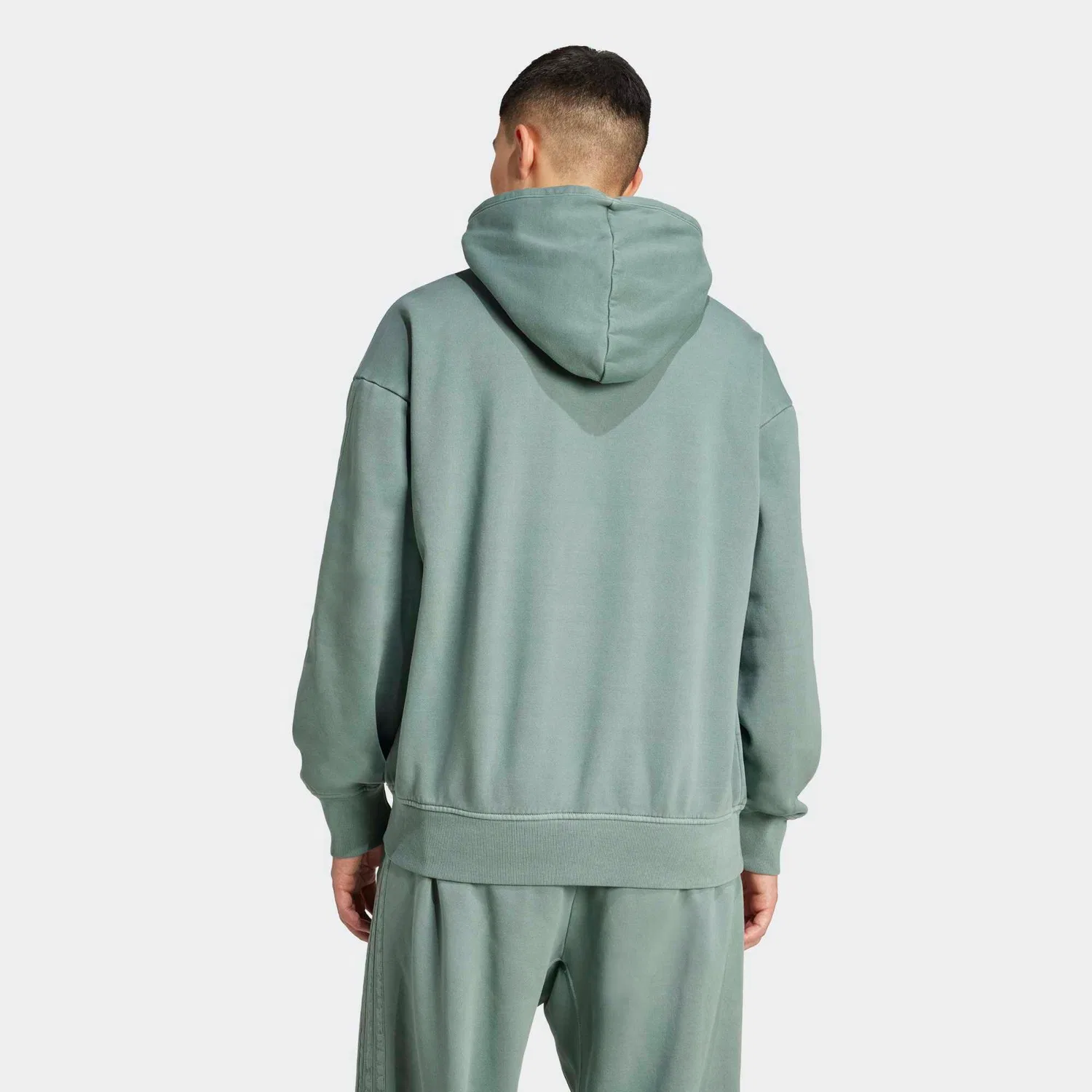 Мужское худи из футера All Szn Adidas, Dunkelgrun — фото 4