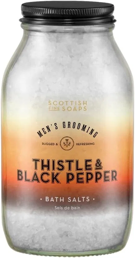 Соль для ванны Thistle & Black Pepper, Scottish Fine Soaps, 500 г