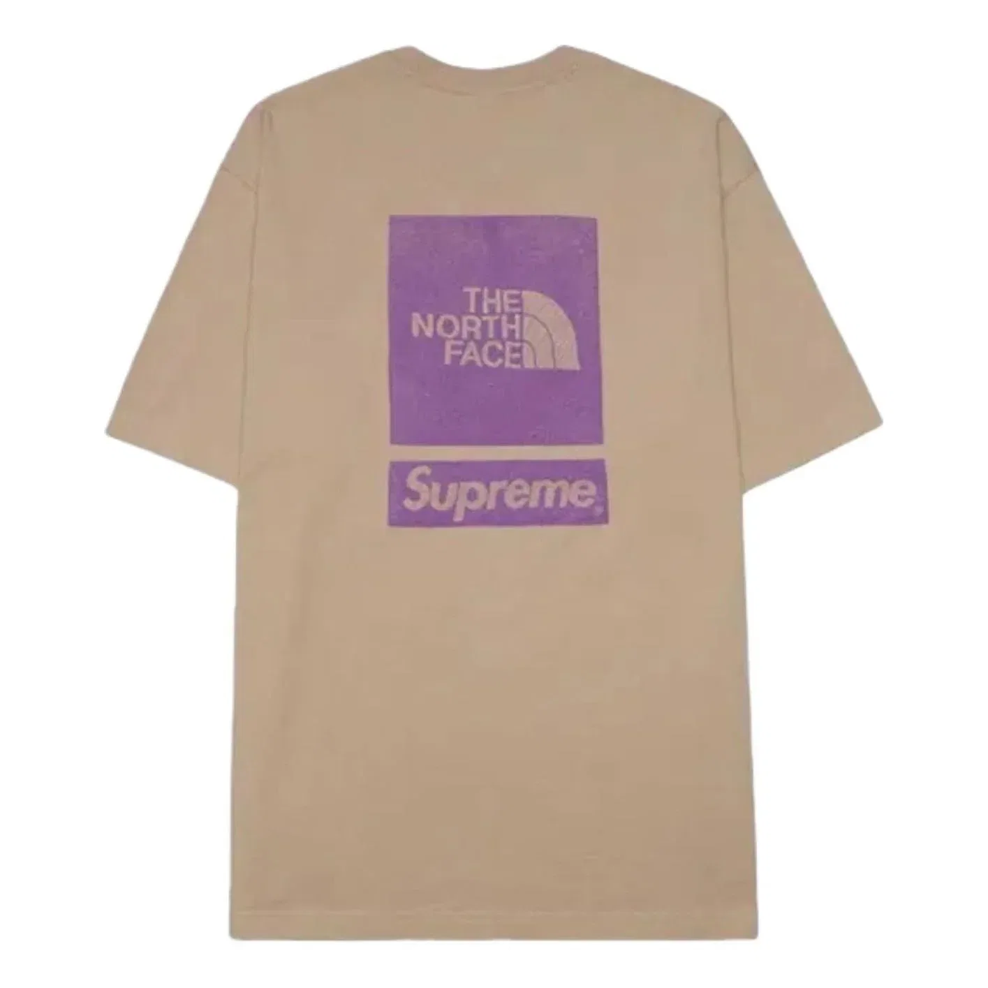 Мужская футболка The North Face S/S T-Shirt 'Khaki' Supreme, хаки