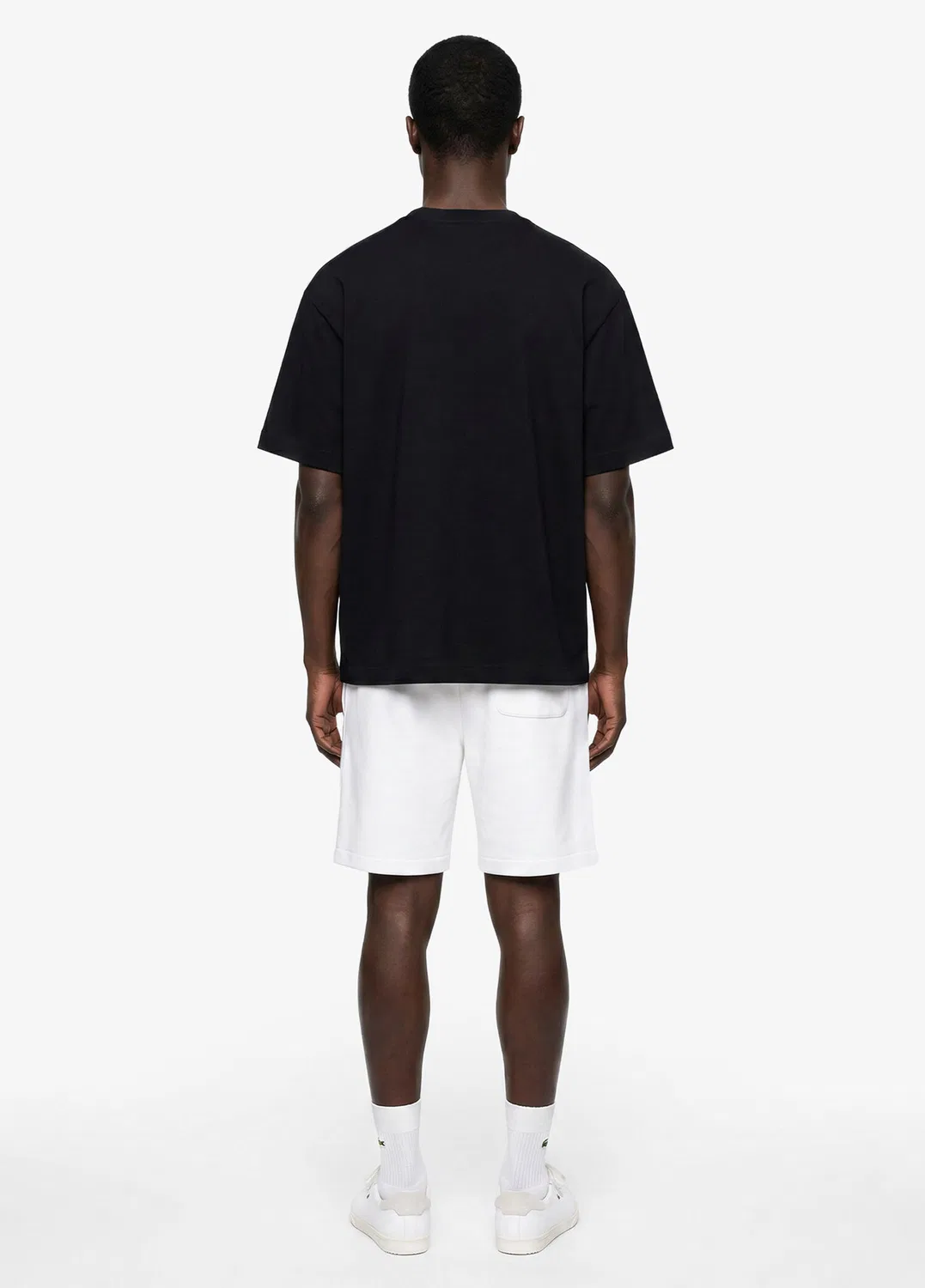 Футболка свободного кроя Lacoste, black — фото 3