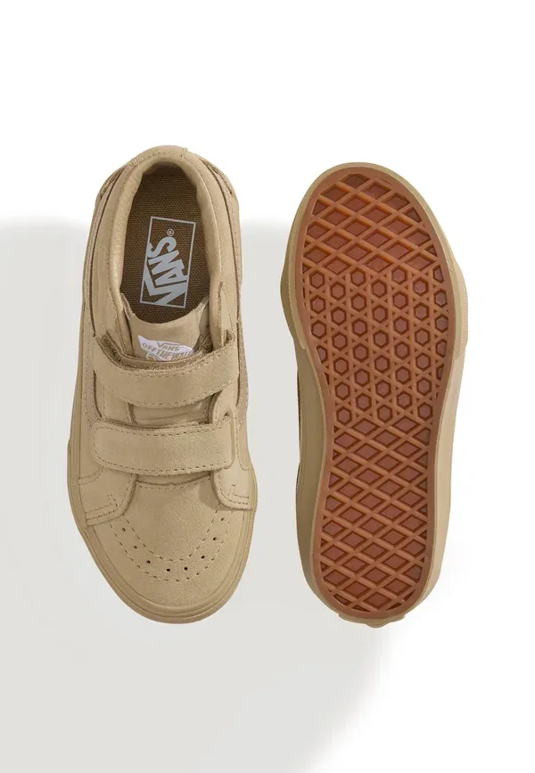 Кроссовки кожаные Sk8-mid Reissue Vans Black, черный — фото 3