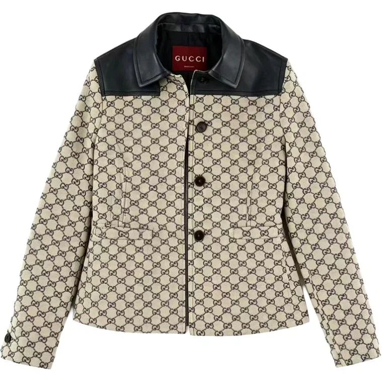Женское пальто с лацканами Beige GUCCI, Бежевый