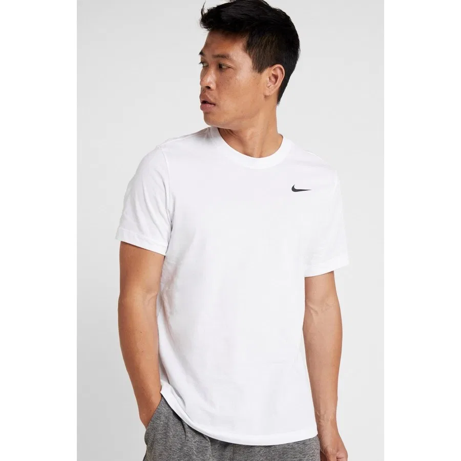 Футболка спортивная хлопковая Nike Sportswear Club, Белый — фото 4