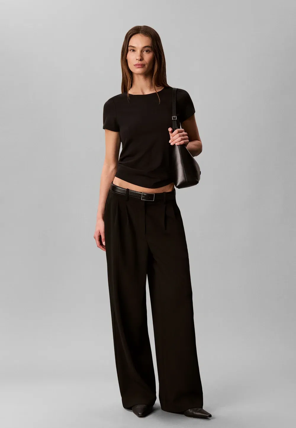 Простая футболка Calvin Klein, Black — фото 2