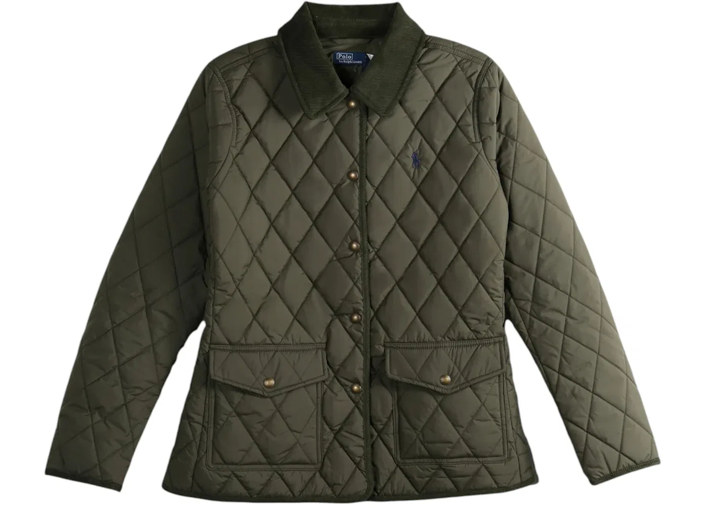 Женское пальто тканое полиэстеровое Polo Ralph Lauren, Ranger Green