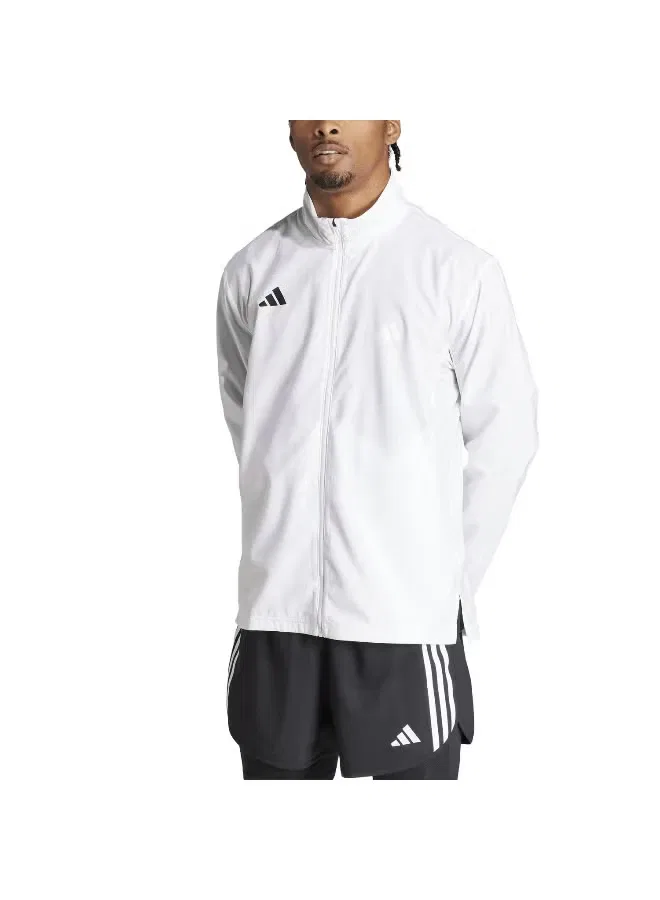 Куртка беговая с вентиляцией Adizero Adidas, белый — фото 4