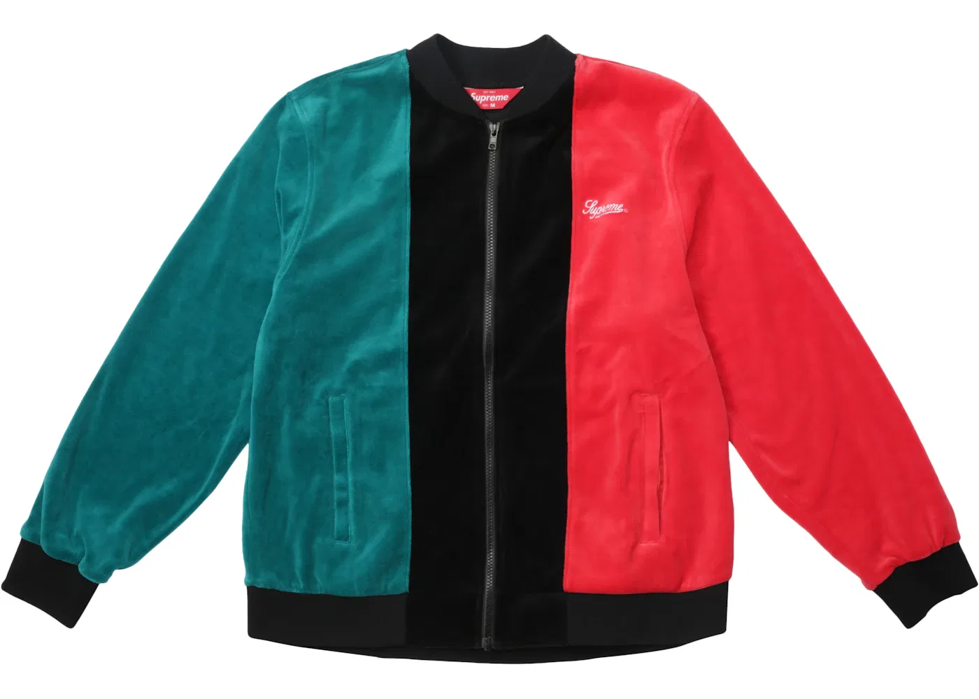 Мужская куртка из велюра Supreme, Black