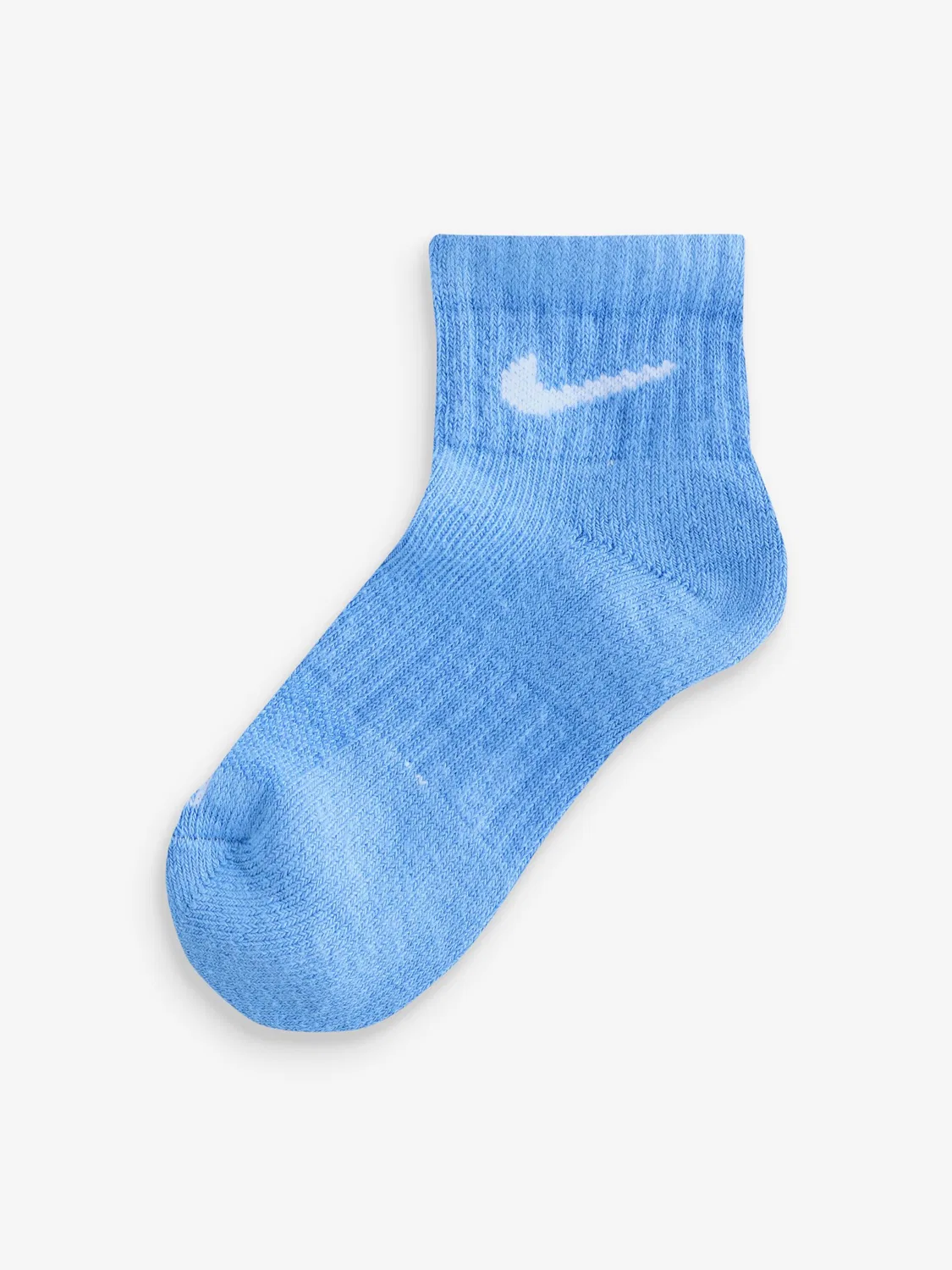 Носки Nike Performance Basic Quarter, зеленые — фото 3