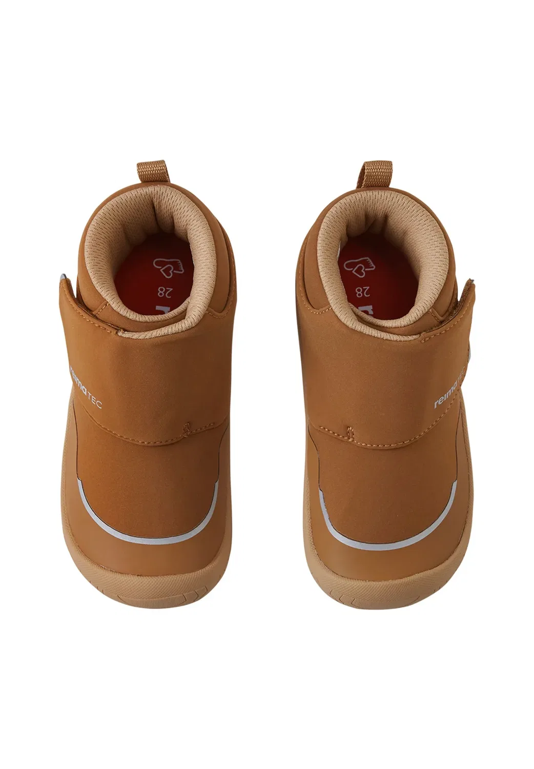 Обувь для ходьбы босиком hyppii унисекс - походные ботинки Reima, Cinnamon Brown — фото 4