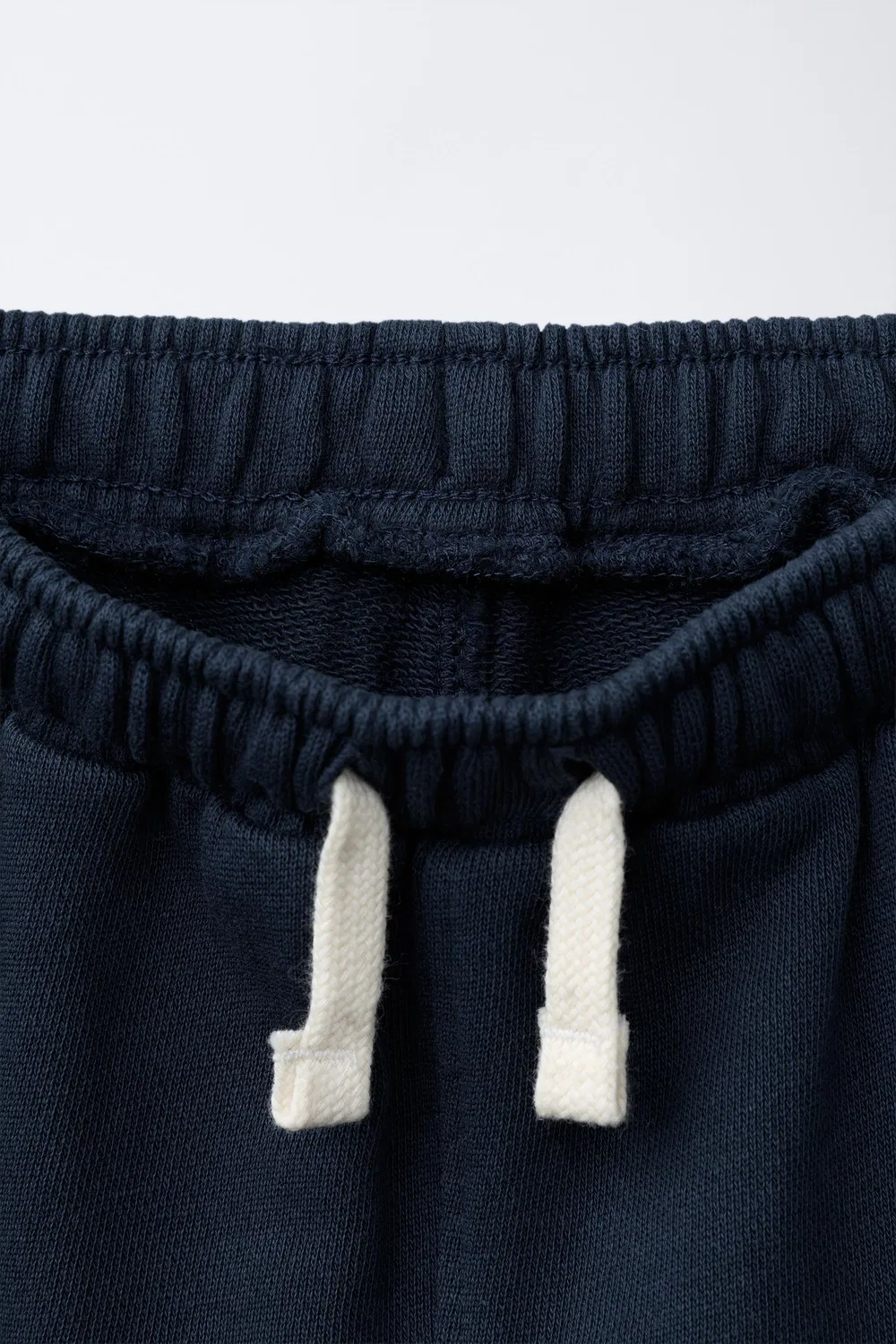 Брюки "Бочка" с этикеткой ZARA, Navy Blue — фото 3