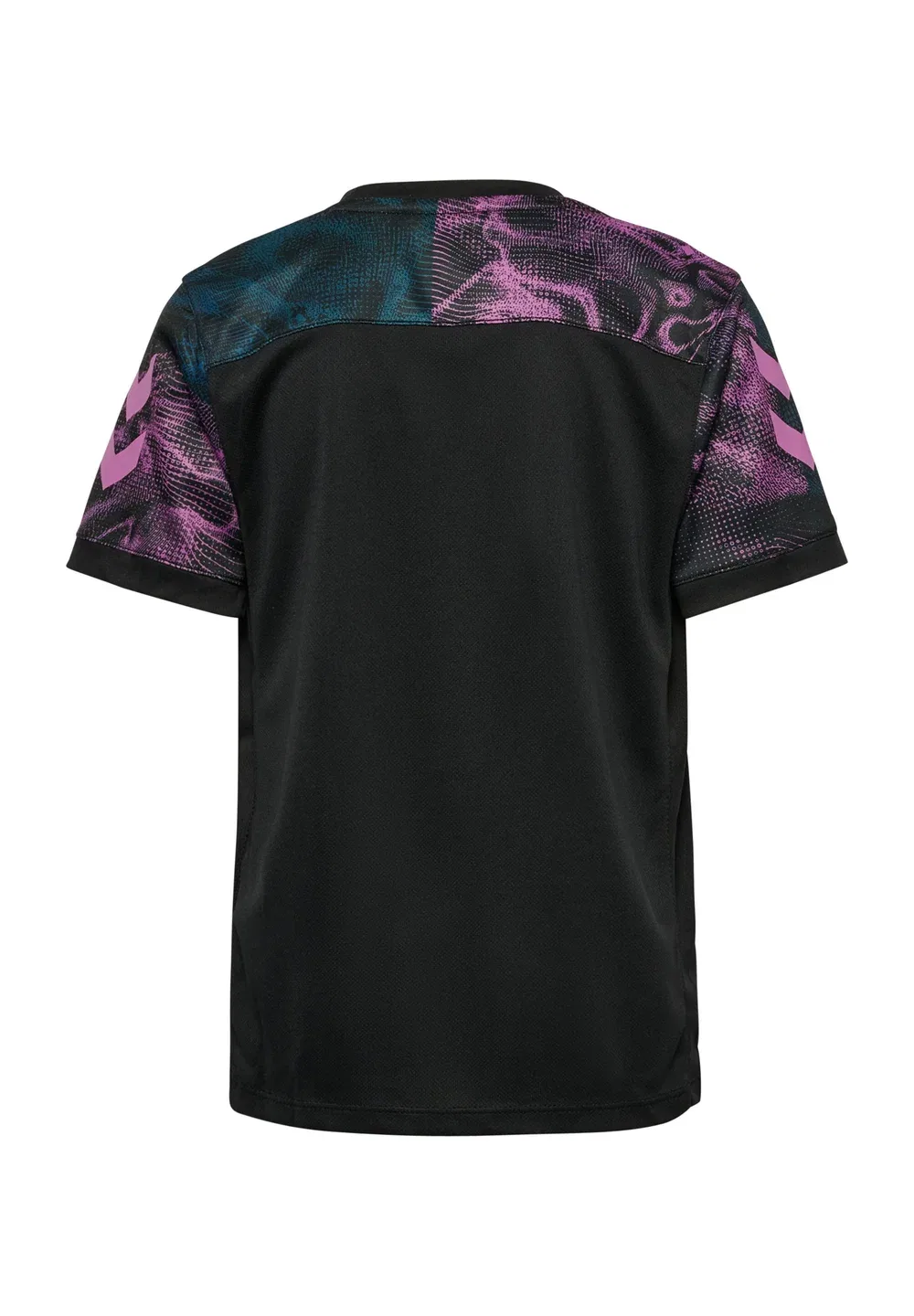 Детский спортивный костюм Hmlblaze club 26 с графическим принтом, унисекс Hummel, Black Pink — фото 3