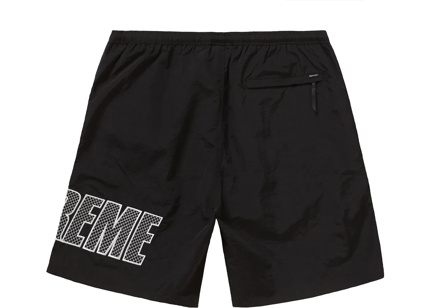 Мужские шорты с принтом Short Supreme, Black — фото 2