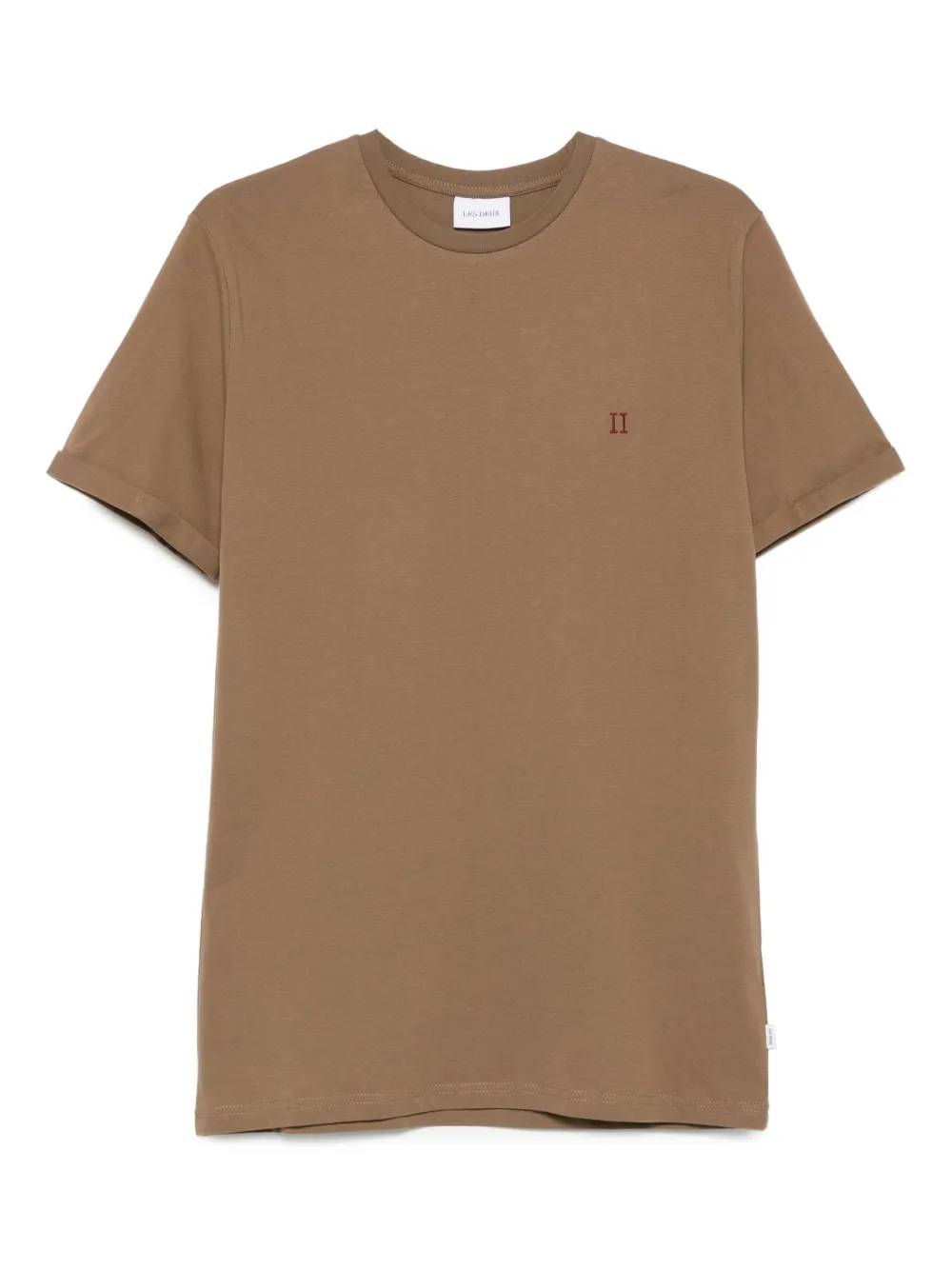 

Футболка из органического хлопка Les Deux, коричневый