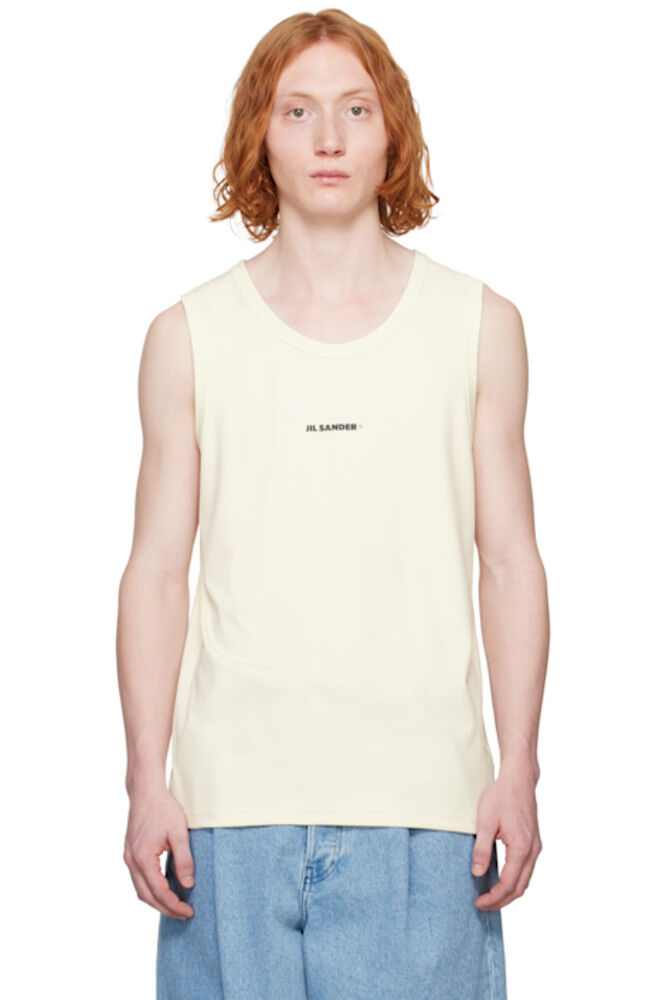 

Бежевый топ из джерси Active Jil Sander