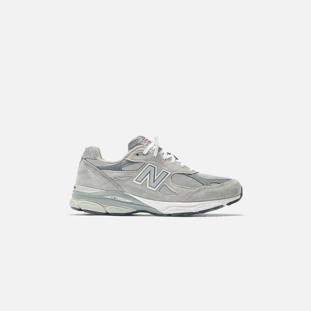 

Кроссовки New Balance Made in USA 990v3, цвет Grey/White