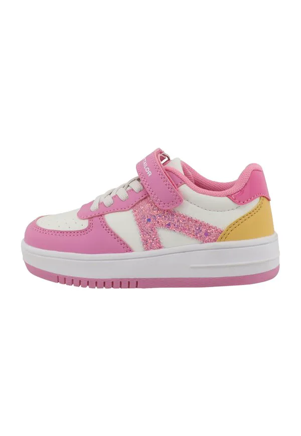 Низкие кроссовки Tom Tailor, Pink White