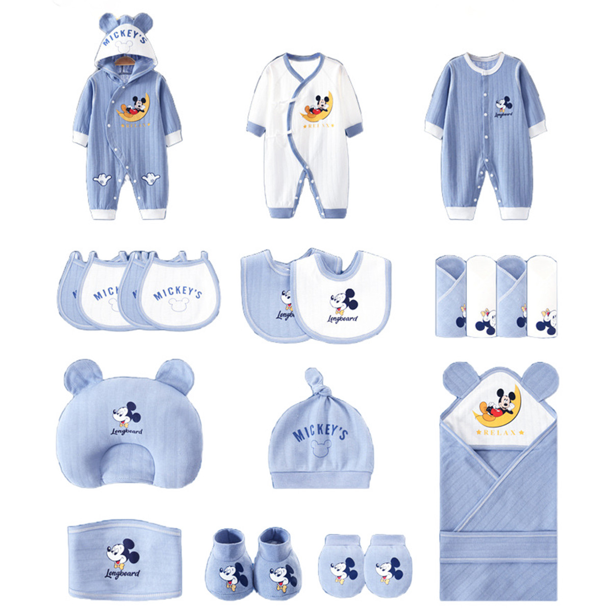 Подарочная коробка для малышей и детей ясельного возраста Disney, Thermal 2-Piece Set Gift Box Set[Coffee] — фото 4