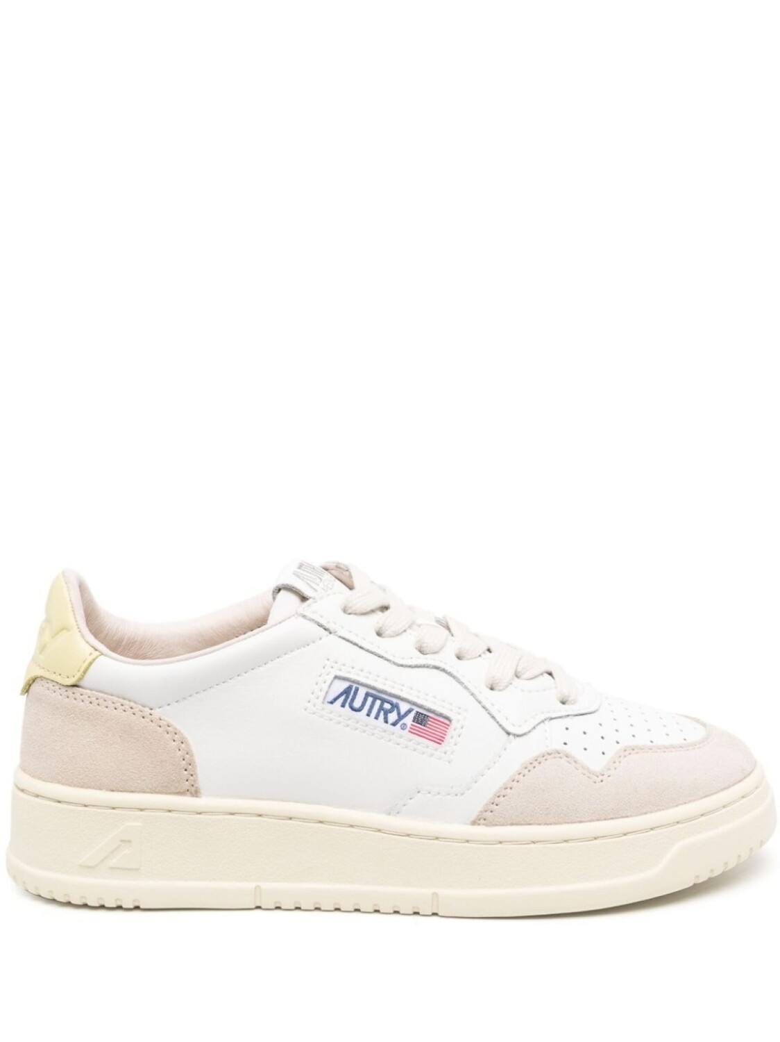 

Кроссовки Autry Lace-up, белый/бежевый